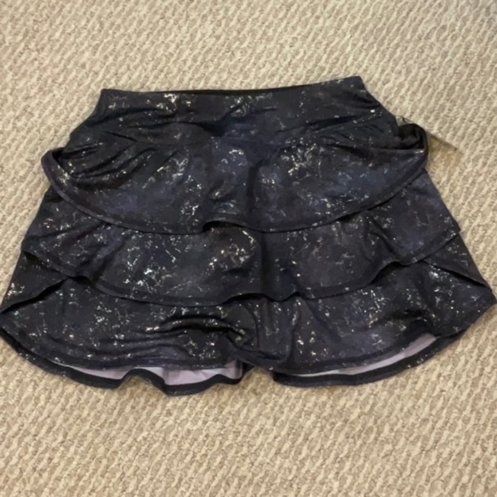 Ideology Black Ruffled Skirt